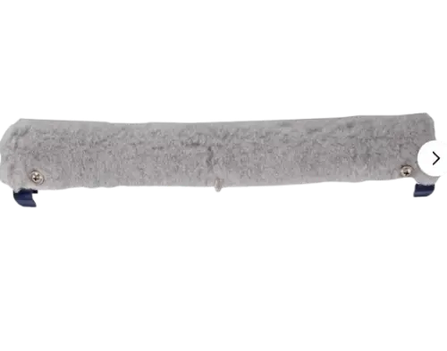 Replacement fiber window cleaner, squeegee