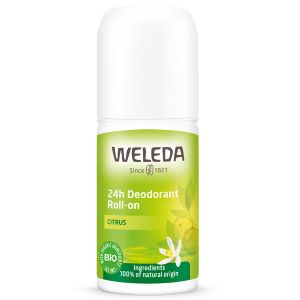 Déodorant spray et rouleau Weleda et Ha-Ra