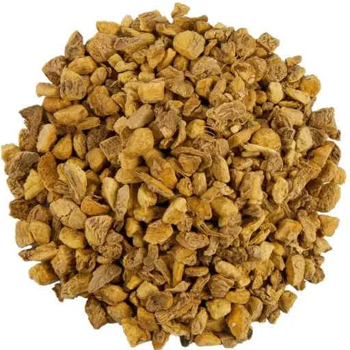 Gingembre, racine de gingembre séchée