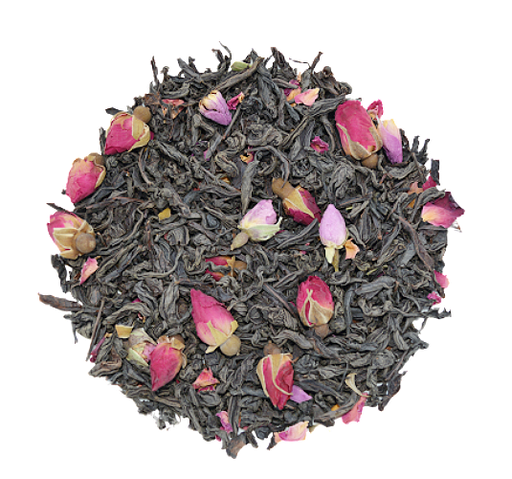 Thé à la rose