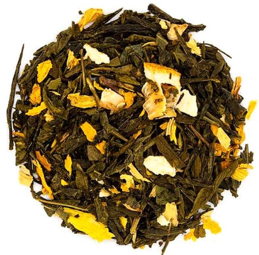 Sencha pêche orange