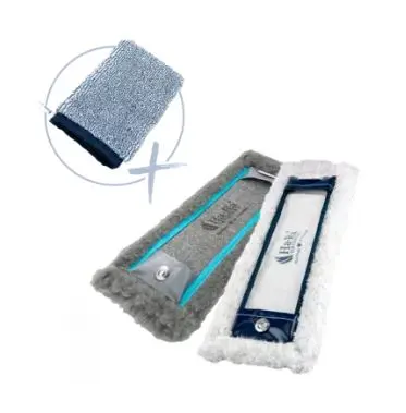 Offre : Balai Ha-Ra Nano Soft + Fibre sèche ou Balai Pur + Balai serpillière