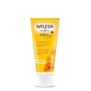 Crème faciale au calendula et Malva Weleda bébé